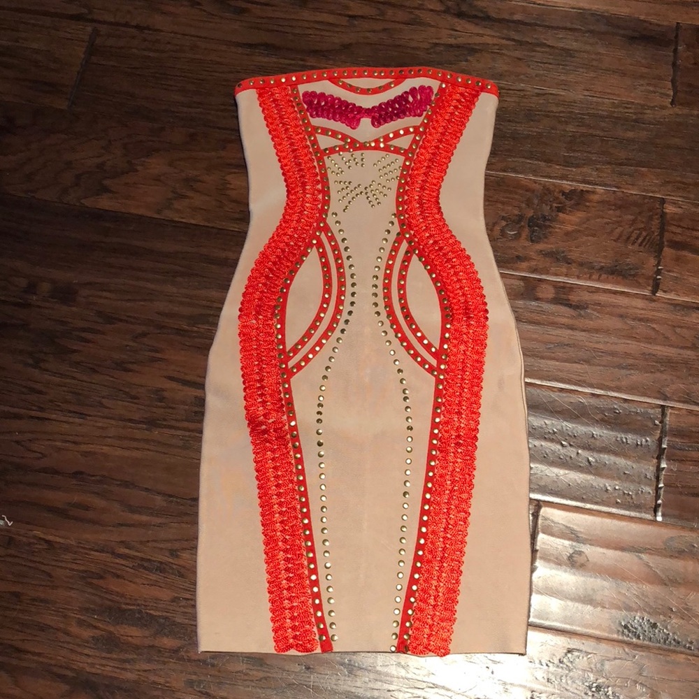 Strapless Sexy bandage dress